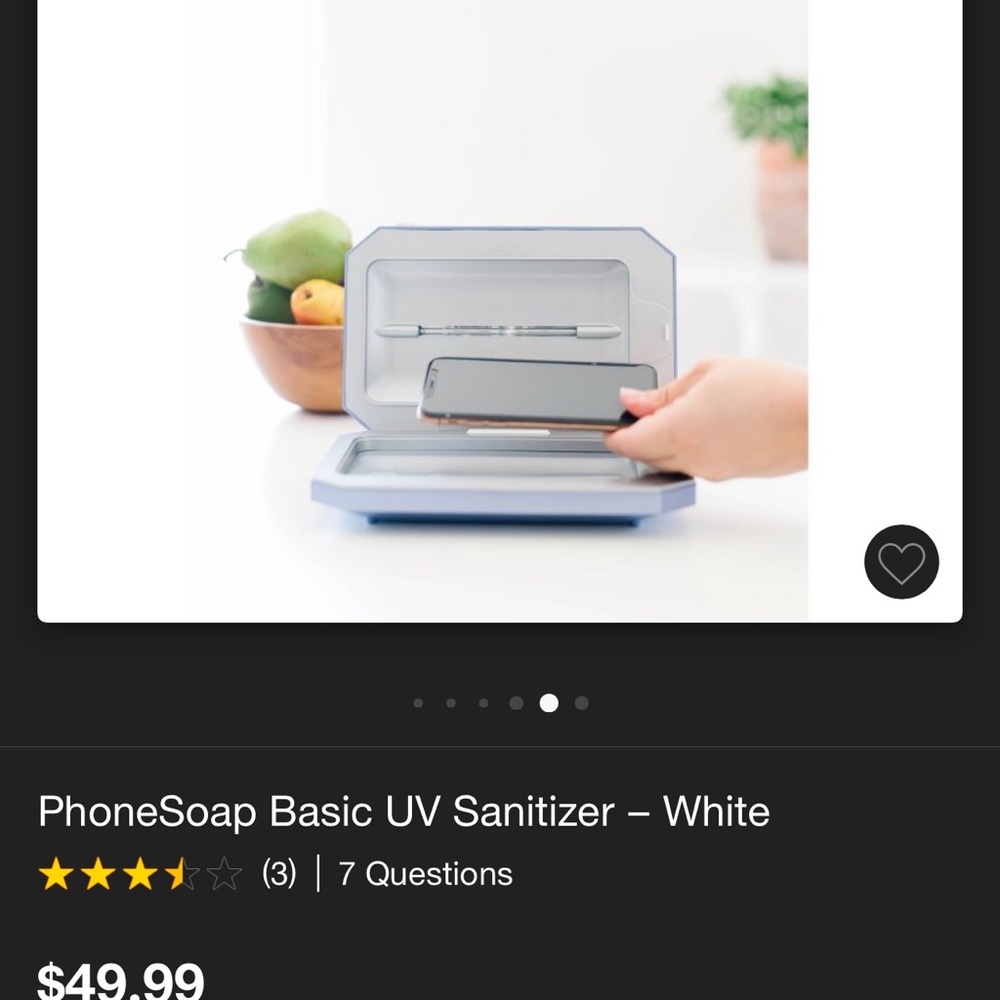 Phonesoap 3-UV sanitizer and charger - Picture 8 of 9
